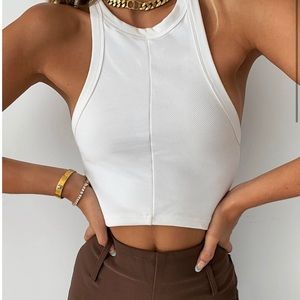 Tiger Mist cropped tank